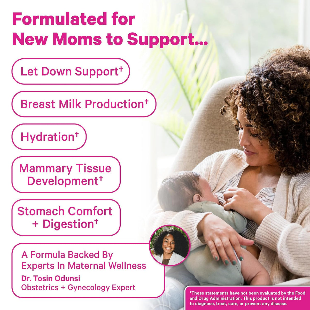 Pink Stork Organic Lactation Tea, Smooth Vanilla, Caffeine-Free, 15 Sachets