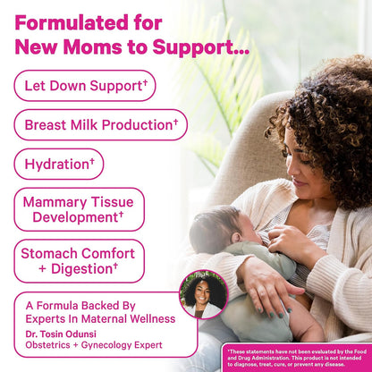 Pink Stork Organic Lactation Tea, Smooth Vanilla, Caffeine-Free, 15 Sachets