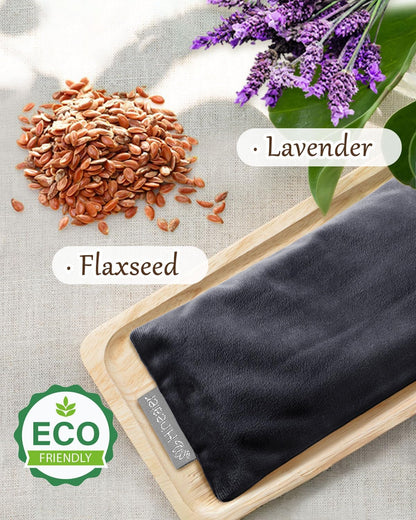 Hihealer Lavender Eye Pillow for Relaxation, Yoga, Sleep, Weighted Eye Mask