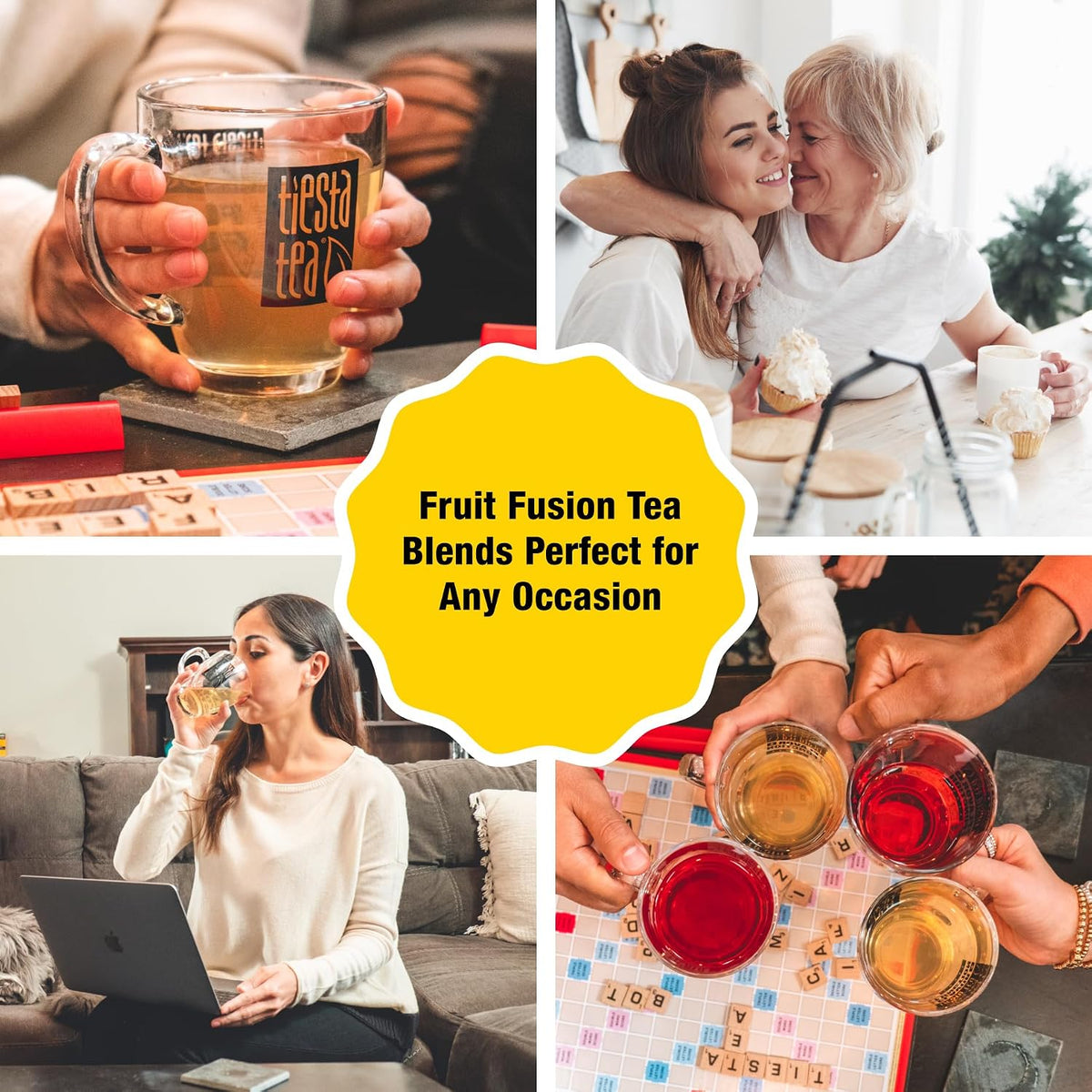 Tiesta Tea Lemon Ginger Turmeric, Lemon Ginger Herbal Tea, 2.5oz