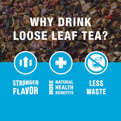 Tiesta Tea Ginger Sweet Peach Herbal Tea Loose Leaf Caffeine Free 2.2oz