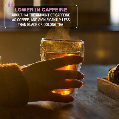 Brew La La Organic Green Tea - Passionfruit Flavor - 50 Tea Bag Tin - Low Caffeine - USDA Certified Organic