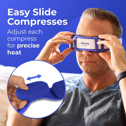 Blinkjoy Rechargeable Heated Eye Mask for Dry Eyes