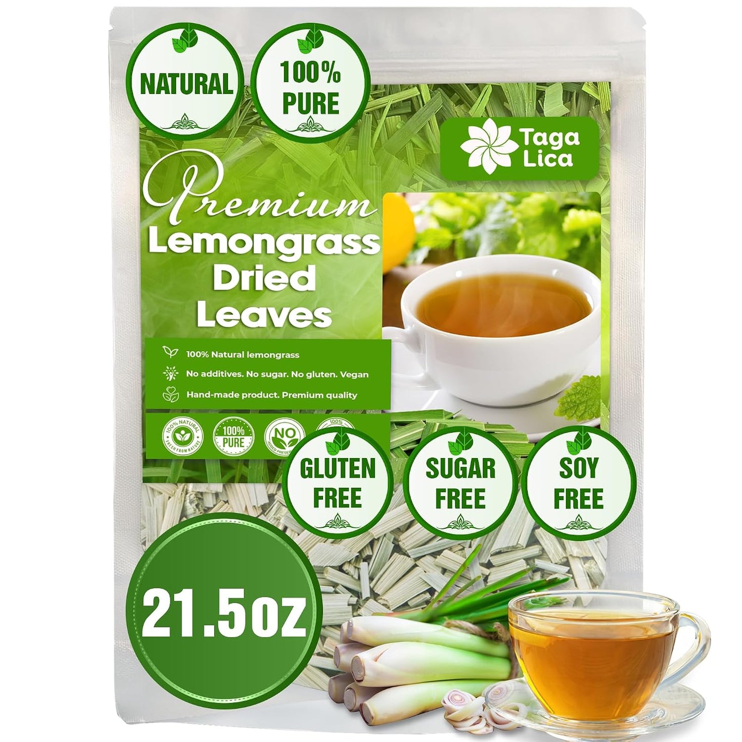 Tagalica, Premium 135 Dandelion Root Tea Bags, 100% Natural & Pure from Dandelion Root, Eco-Conscious Tea Bags, Herbal Tea. No Sugar, No Caffeine, No Gluten, Vegan