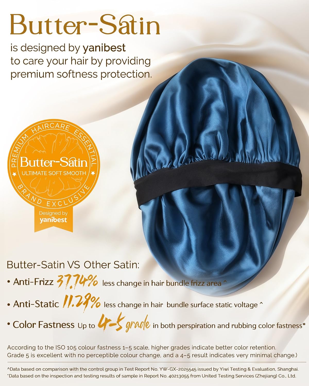 Yanibest Small Satin Bonnet for Men, Hair Bonnet for Short Hair Waves, Stay-on Night Cap, Daily Use for Sleeping Gym Outdoor, Black