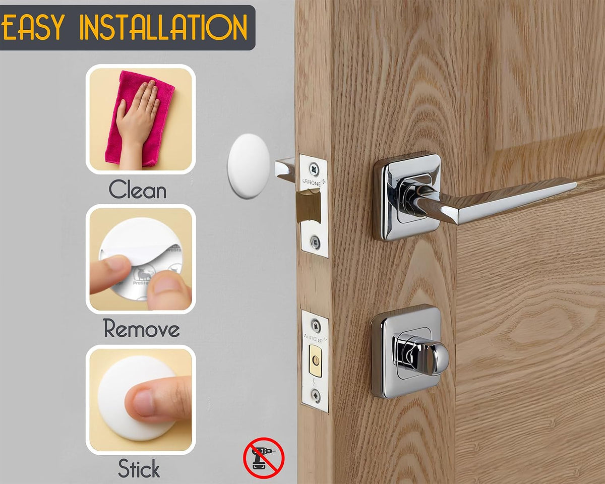 ProStoppr® Door Stoppers - Large 3.15" - Strong Adhesive Backing