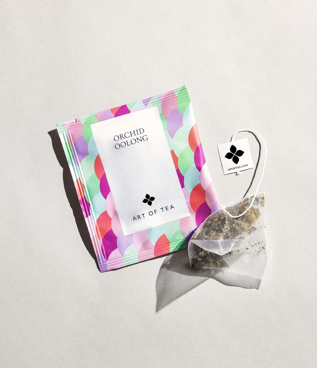 Art of Tea | Orchid Oolong Tea Bags | 50 Pyramid Tea Bag Sachets