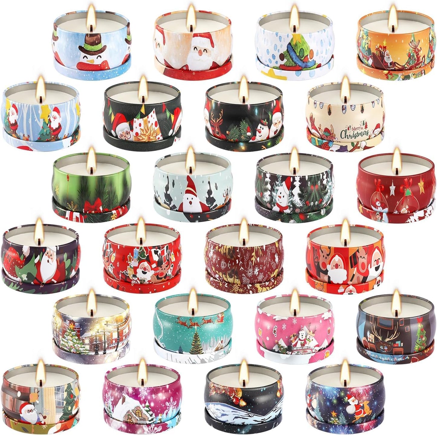 36 Pack Scented Candles Set for Home, Relaxing Stress Relief, Aromatherapy - Natural Soy Wax and Fragrance - Gifts for Women, Mom, Best Friend, Wife, Birthday