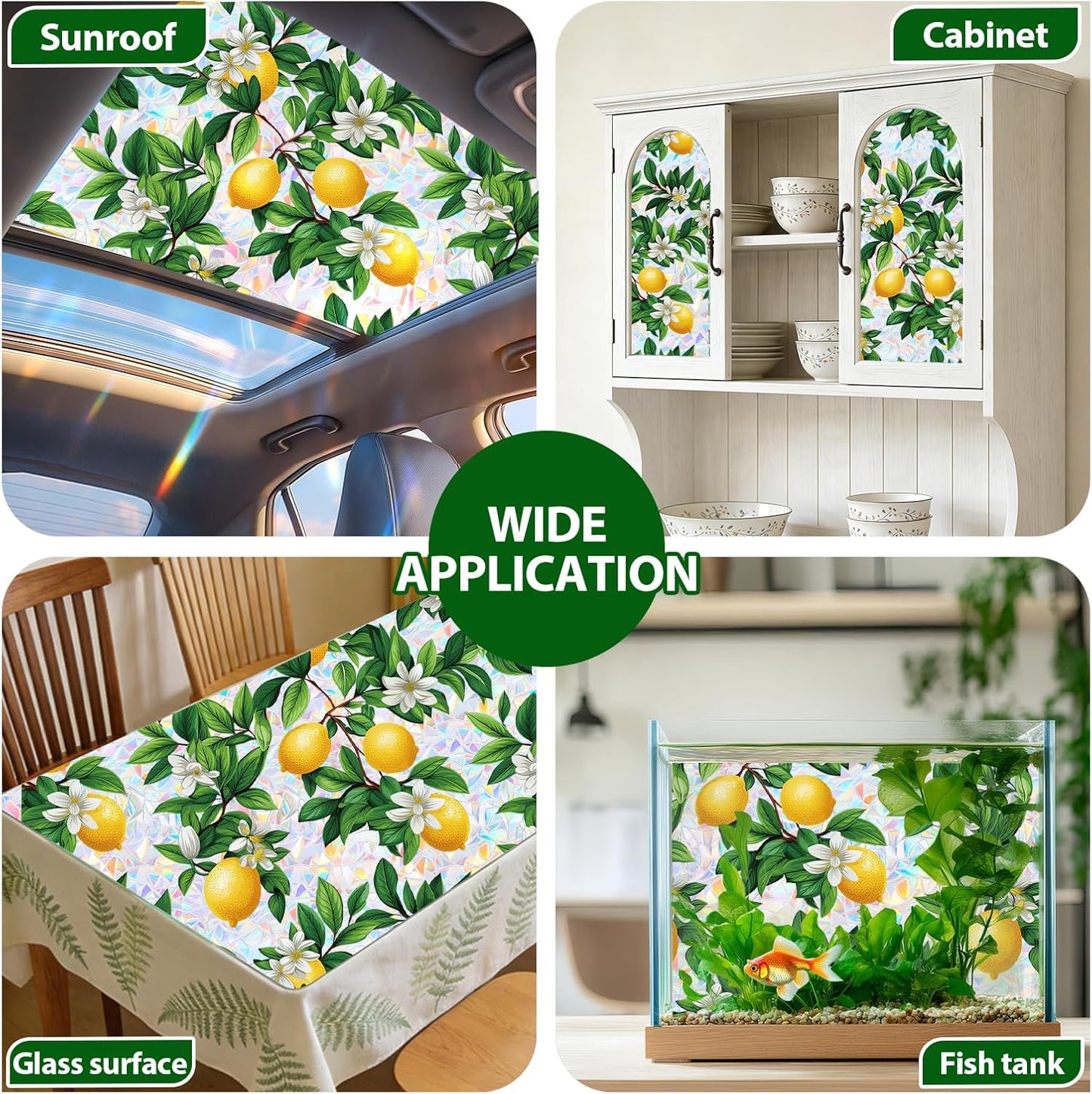 Frosted Glass Window Film, Decorative Sun Heat Blocking,Anti UV Save Energy