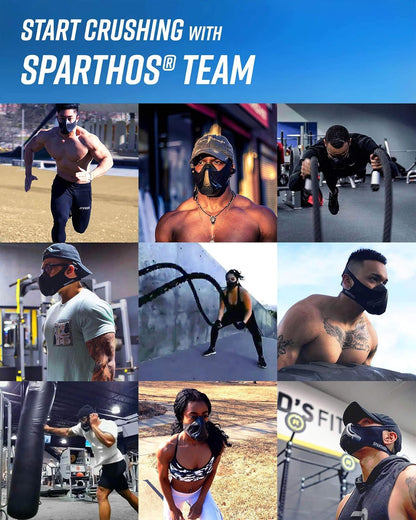Sparthos High Altitude Training Mask, Running Breathing Mask