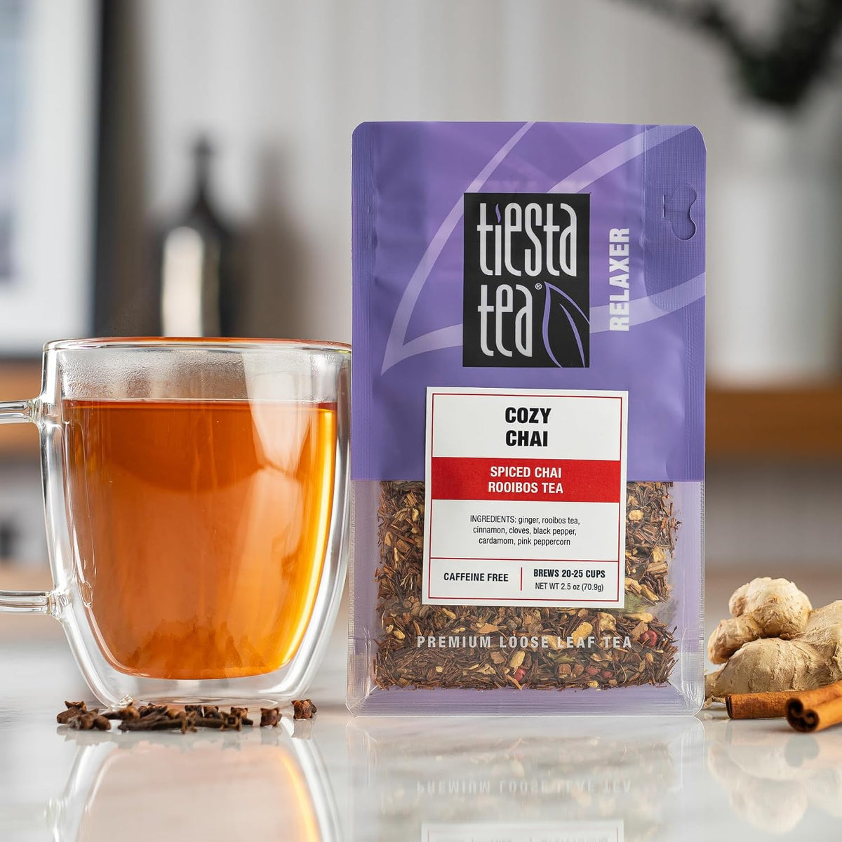 Tiesta Tea Fall Medley Dry Flight Set – Assorted Herbal, Black, Chai