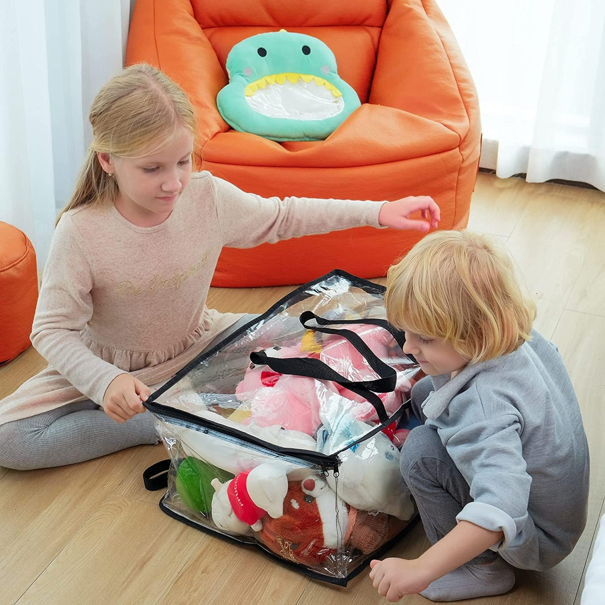 Vieshful Clear Storage Bags for Clothes Blanket Comforter & Bedding