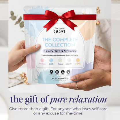 TLG Soothe Shower Steamers Aromatherapy 7 Pack – USA Made with Extra Menthol, Peppermint & Eucalyptus – Shower Bomb for Relaxation, Stress & Sinus Relief – Gift for Men & Women