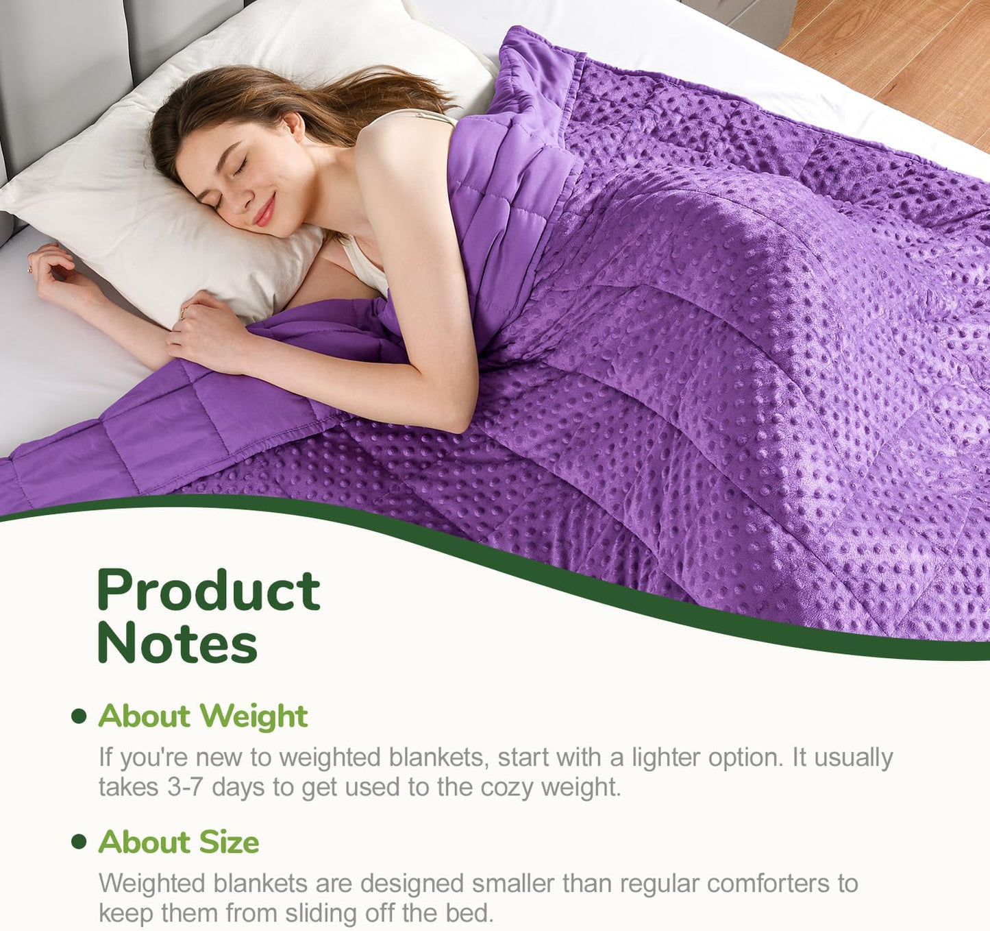 Sivio Weighted Lap Blanket, Weighted Blankets,Soft and Cozy Cooling Heavy Blanket, Calm and Nap, School and Home,2lbs 20 x 30inches, Grey
