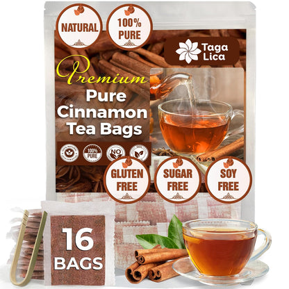 Tagalica, Premium 135 Dandelion Root Tea Bags, 100% Natural & Pure from Dandelion Root, Eco-Conscious Tea Bags, Herbal Tea. No Sugar, No Caffeine, No Gluten, Vegan