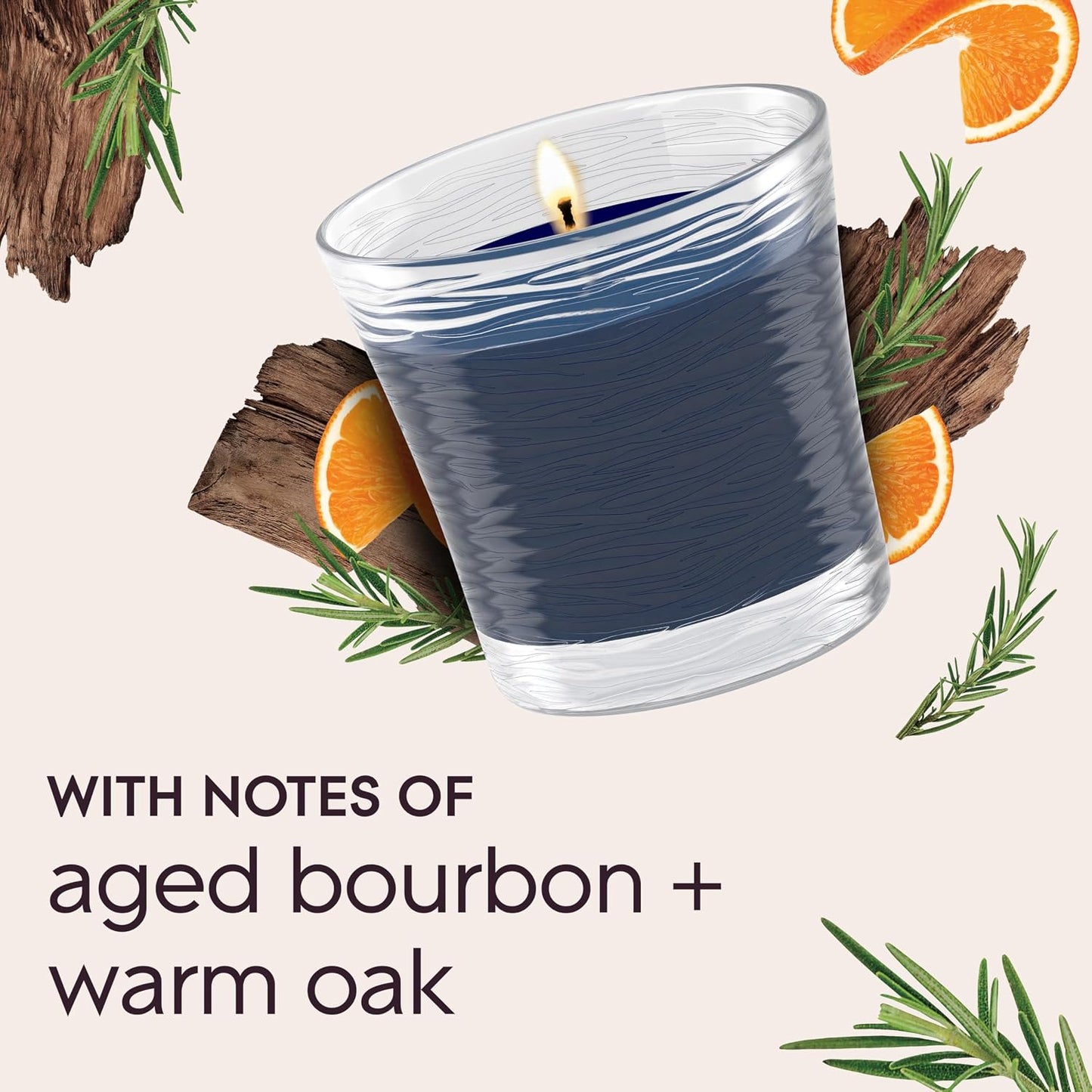 Glade 1-Wick Scented Candle Jar, Clean Linen, Air Freshener Infused with Essential Oils, 4.08 Oz, 2 Count
