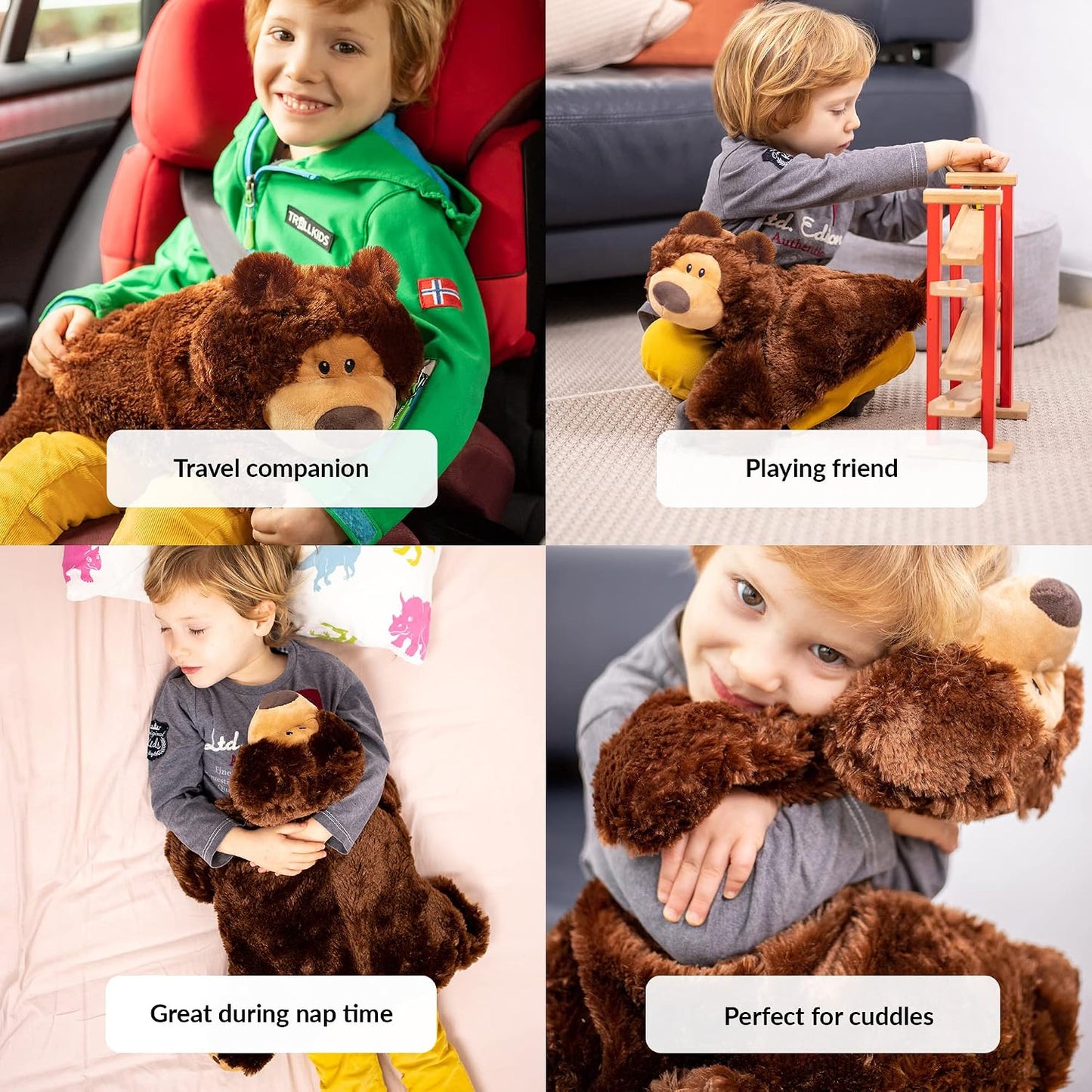 ODOXIA Weighted Lap Pad for Kids 5Lbs | Calming & Comforting | Cat Animal | Sensory Product | Blanket for Special Needs | Carrying Bag Included