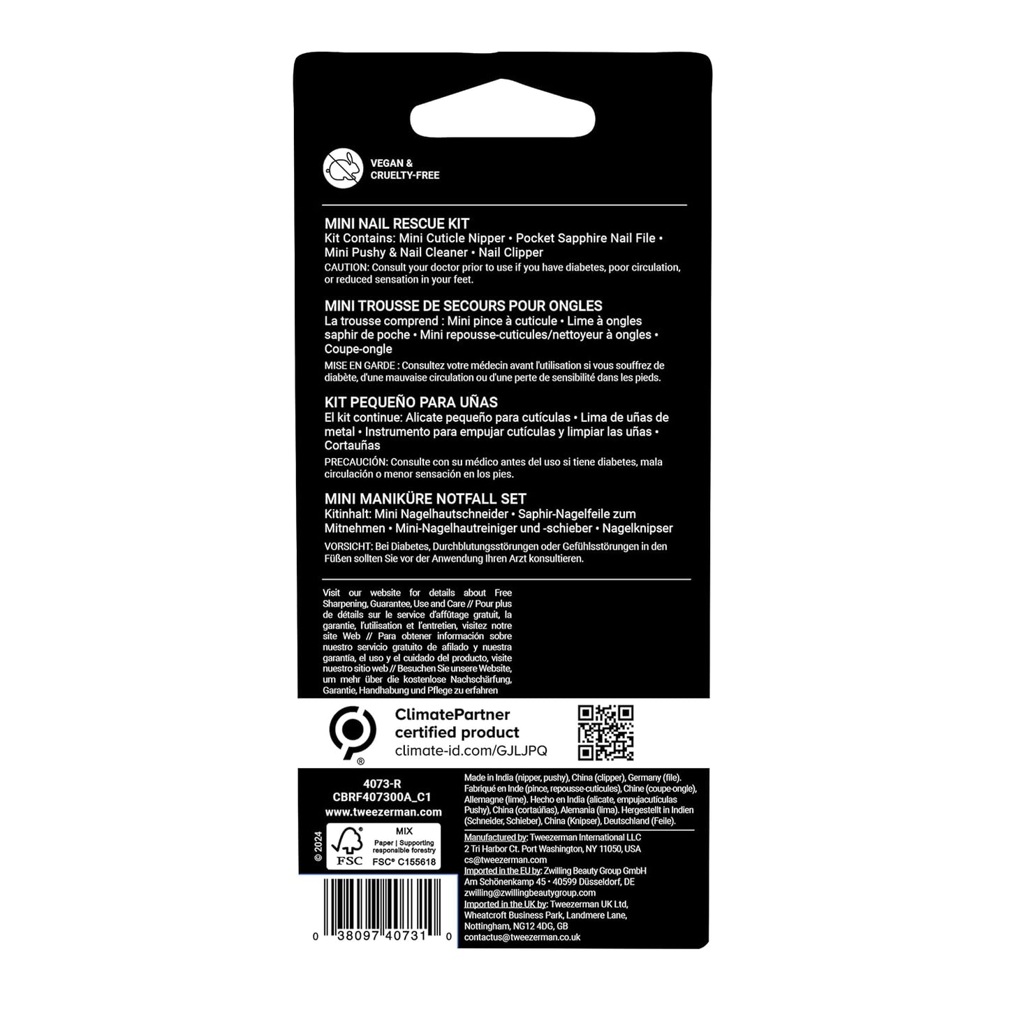 Tweezerman Mini Nail Rescue Kit