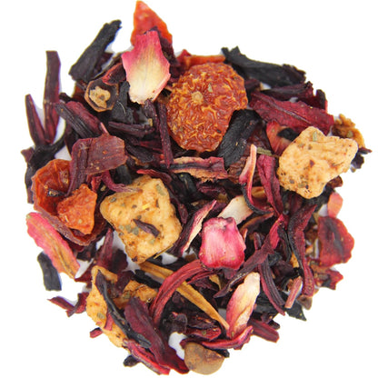 Tea Whisker Strawberry Bliss Strawberry Herbal Loose Leaf Tea, 4 oz