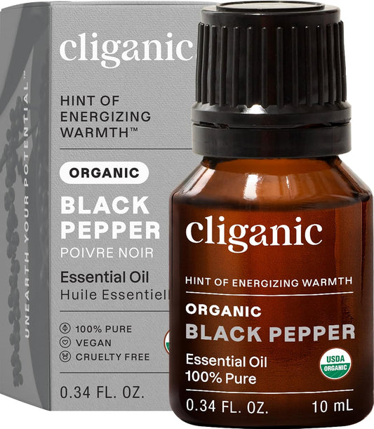 Cliganic Organic Lavender Essential Oil - 100% Pure Natural Undiluted, for Aromatherapy Diffuser | Non-GMO Verified - Colors B