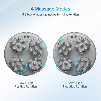 COMFIER Electric Scalp Massager, Waterproof Head Massager with Mutlti-Modes Vibration, Handheld Portable Head Scratcher for Hair Growth, Dog Cat Massager for Deep Clean and Stress Relax