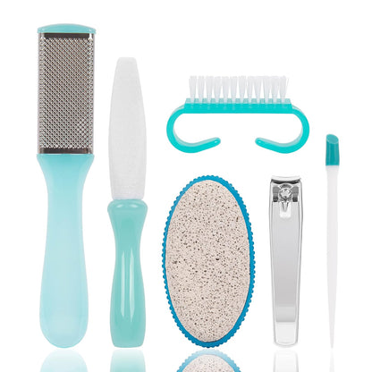 TRIM Professional 7-Piece Pedicure Kit Home Foot Care & Toenail Grooming | Professional 7-piece pedicure set for home foot care. Durable, travel-ready tools for smooth, perfectly groomed feet.