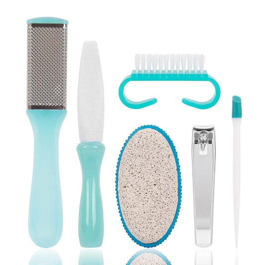 TRIM Professional 7-Piece Pedicure Kit Home Foot Care & Toenail Grooming | Professional 7-piece pedicure set for home foot care. Durable, travel-ready tools for smooth, perfectly groomed feet.
