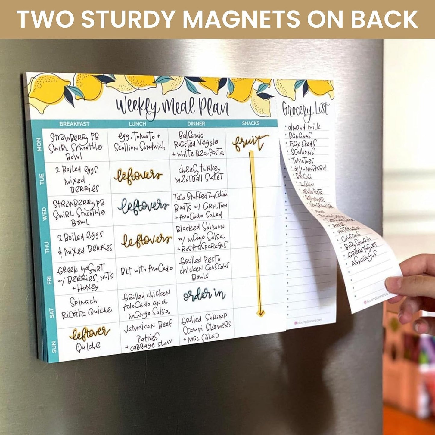 bloom daily planners Horizontal Weekly To Do List Notepad with 60 Undated Sheets - Weekly Desk Planner or Chore Pad with Priorities & Habit Tracker - 8.5” x 11” - Pastel