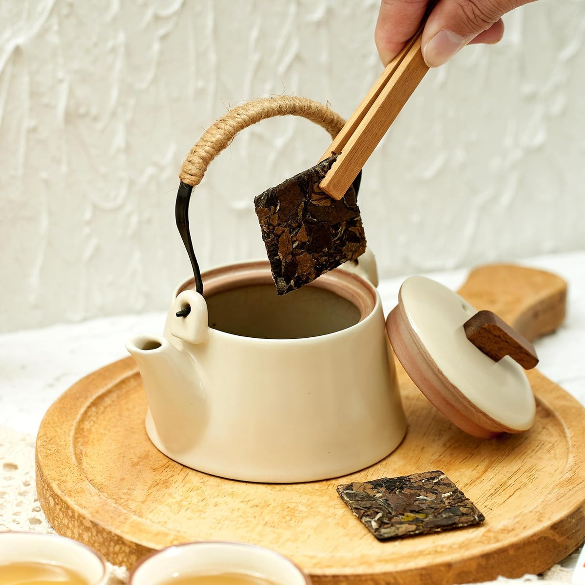 ChaWuWarmSun-[B] Aged ShouMei White Tea Flaky - 20 Individual Packs