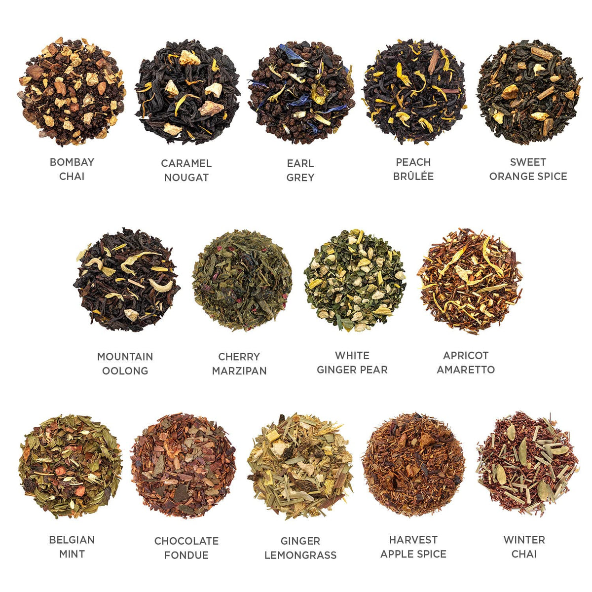 Tea Forte Single Steeps Tea Sampler, World of Teas, 15 Pouches