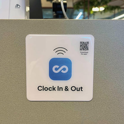 Connecteam NFC Tag for Clock In & Out (5-Pack)