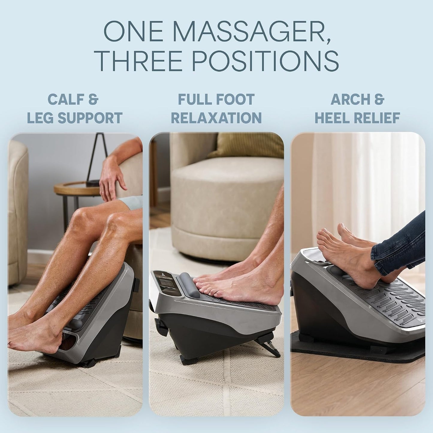 LifePro VibraFlow Feet Massager Electric Comfort & Circulation Support