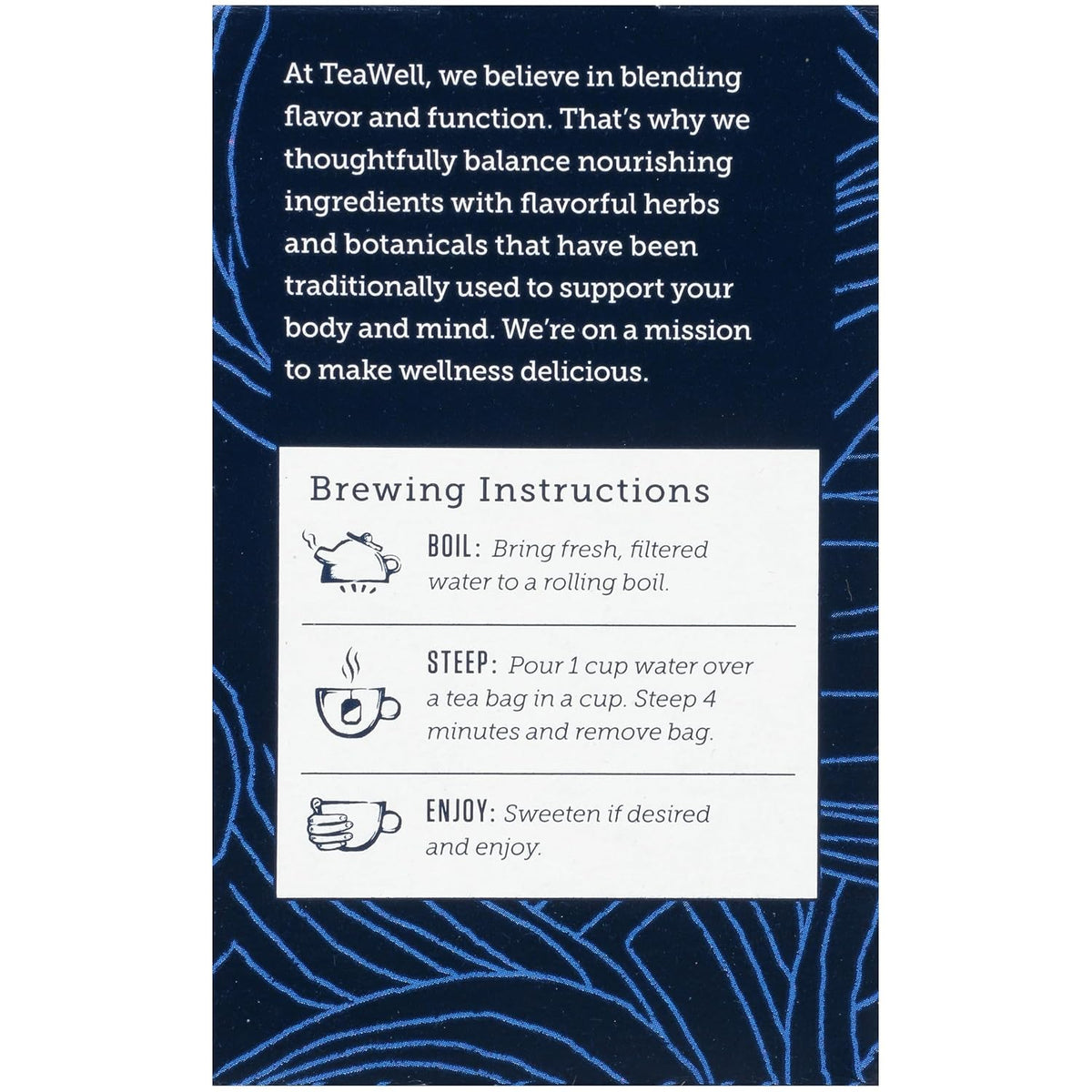 Celestial Seasonings TeaWell Herbal Tea, Daily Wellness, Organic Turmeric Spice, 12 Count