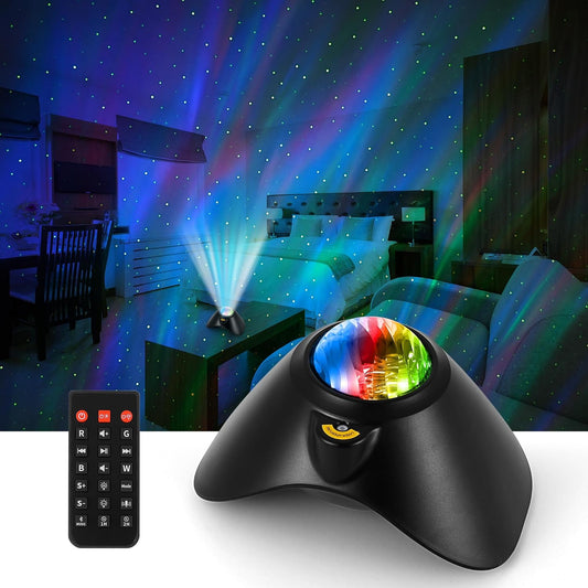Galaxy Projector, Northern Galaxy Light Aurora, Star Projector with Timer and Remote Control, Night Lights LED for Bedroom Room Decor, Gifts for Kids, Adults, Christmas, Birthday