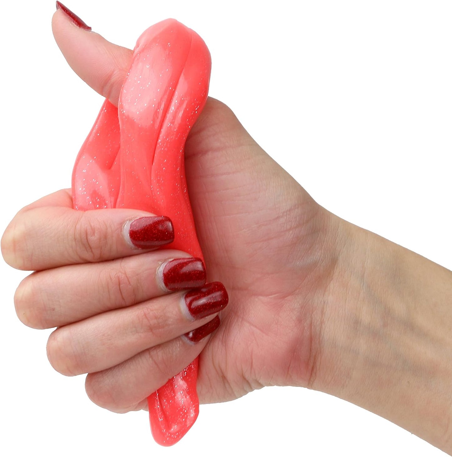 CanDo Sparkle Theraputty - 1 lb - Red - Soft