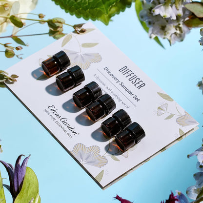 Edens Garden Top Essential Oil Blends Sampler 18 Set – 100% Pure Therapeutic Grade, Natural, Undiluted Aromatherapy Scents for Diffusers & Humidifiers – Wellness Gift for Men & Women, .92 ml/ 18 Pack