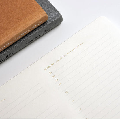 Daily Planner Notepad, A4, 52 Sheets, Undated,Time Blocking,Hourly Schedule