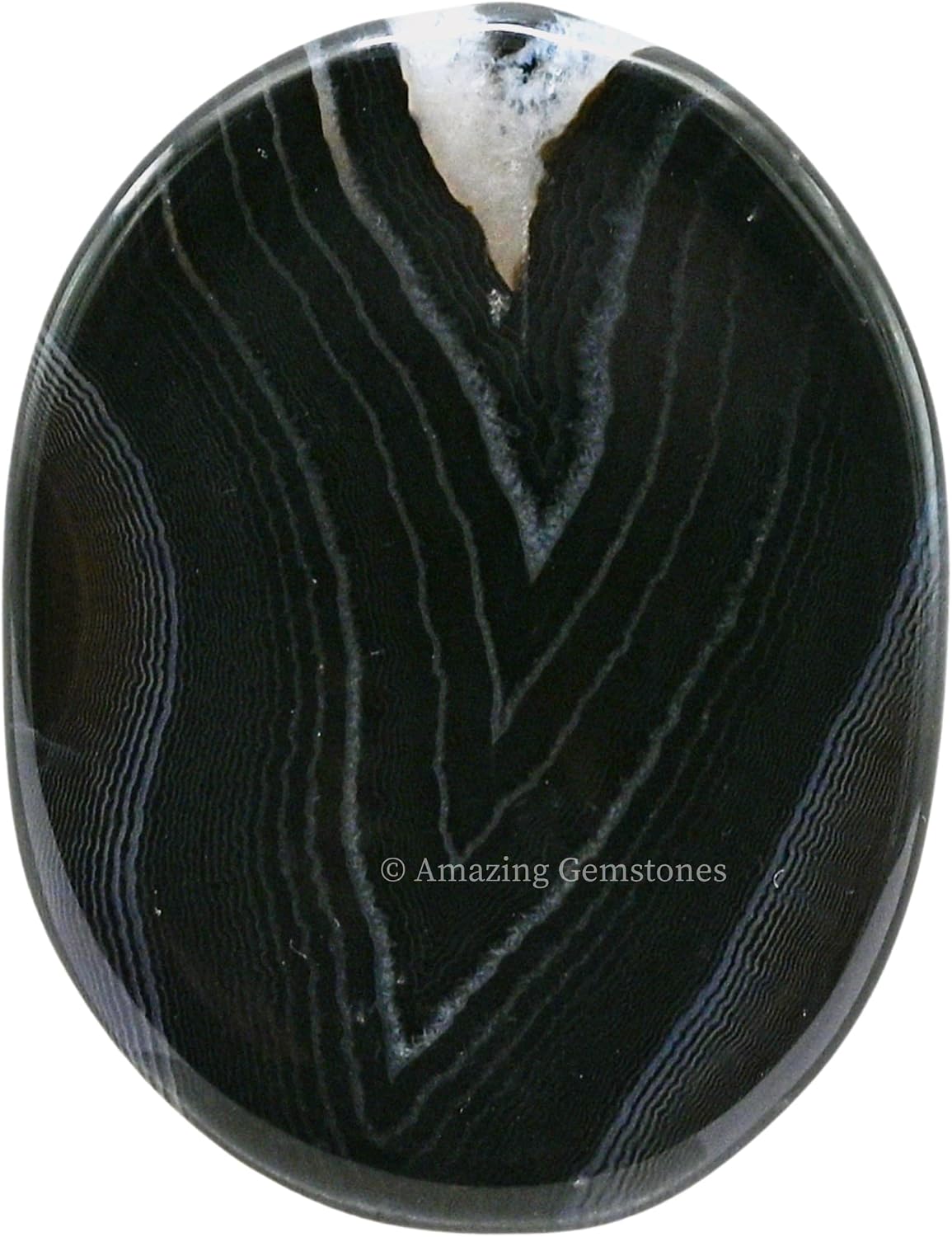 Amazing Gemstone Labradorite Thumb Worry Stone, Anxiety Stone, Healing Crystals - Piedra Crystal Fidget for Gift, Meditation, Calming, Relaxation, Stress Relief - Colors B
