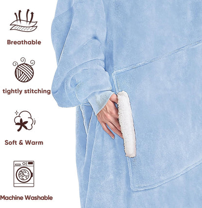 yescool Wearable Blanket Hoodie as Christmas Birthday Gifts for Women Mom - Colors A