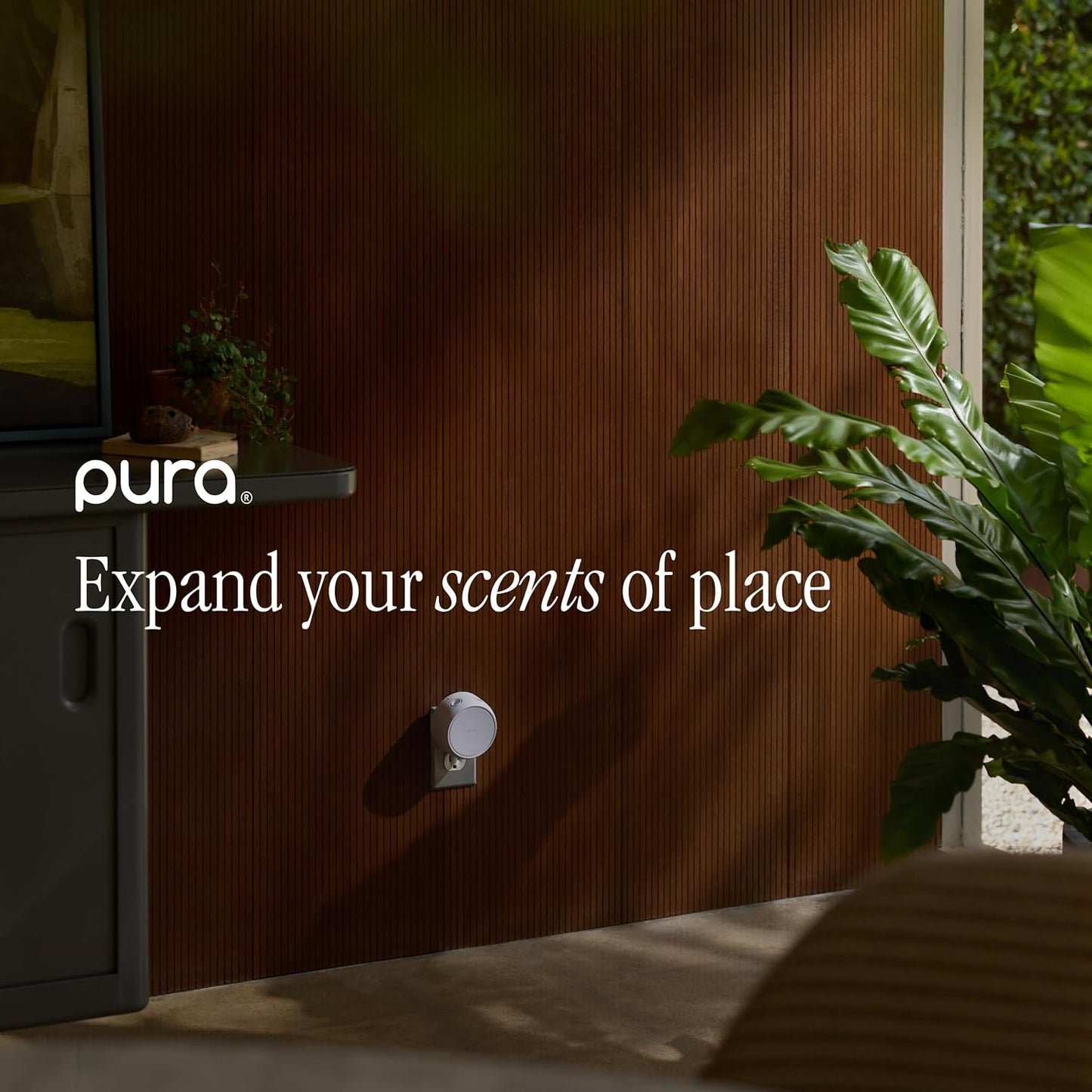 Pura Home 4 Fragrance Diffuser - Adjustable Home Diffuser with LED Light & Automatic Vial Detection - Wi-Fi Device for Personalized Home Scenting Experience - 2025 Version