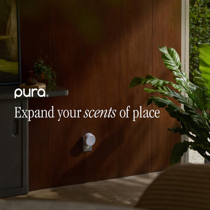 Pura Home 4 Fragrance Diffuser - Adjustable Home Diffuser with LED Light & Automatic Vial Detection - Wi-Fi Device for Personalized Home Scenting Experience - 2025 Version