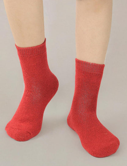 BenSorts Women's Winter Boots Socks Thick Warm Cozy Crew Socks Solid Color Gifts