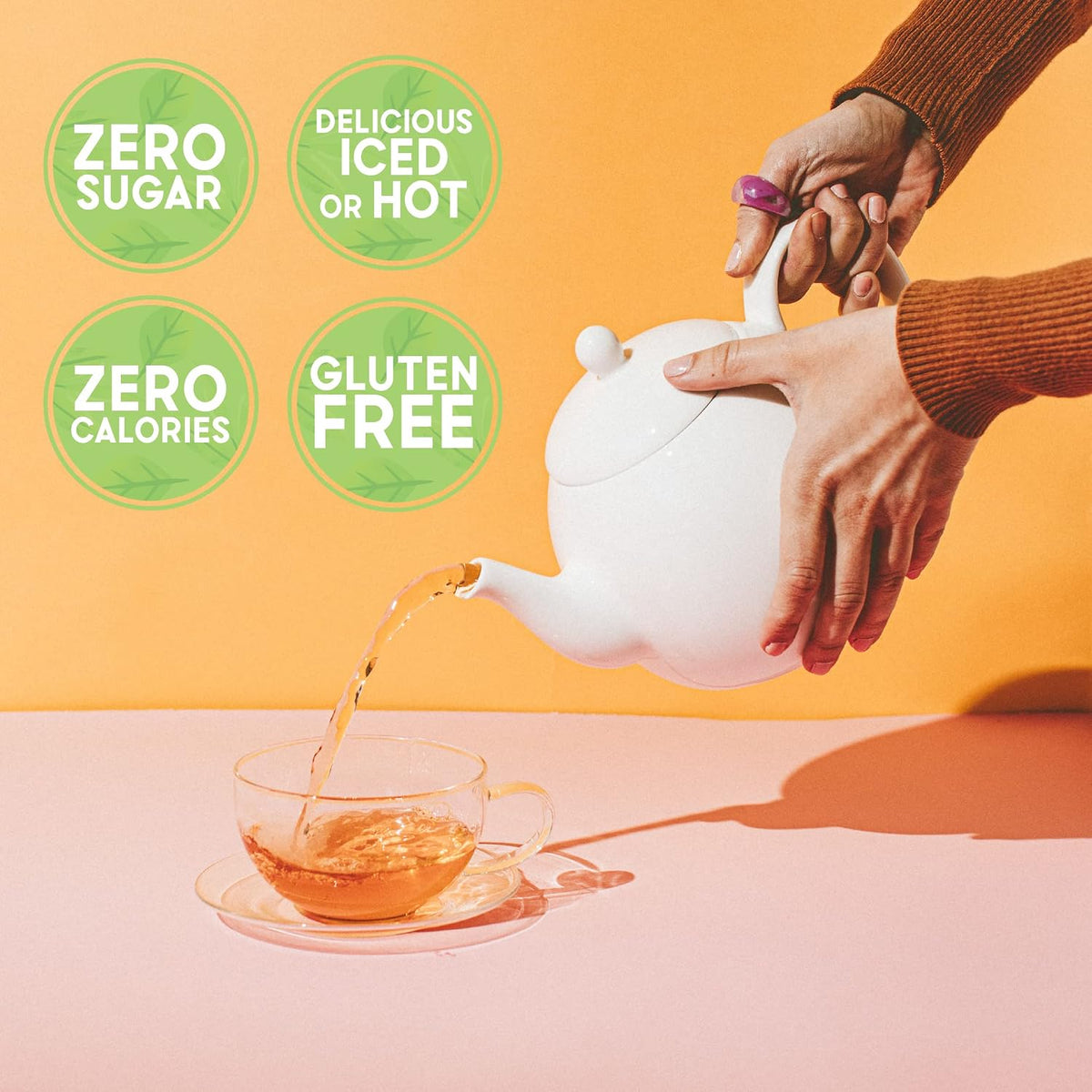 Salada Green Tea with 40 Individually Wrapped Tea Bags Contains Caffeine Brew Hot Naturally Flavored Rich in Antioxidants Zero Calories