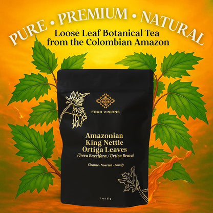 Stinging Nettle Tea Organic - Loose Leaf Nettle Tea - Ortiga Verde Organica