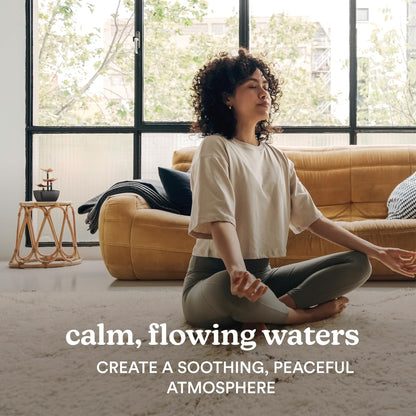 Homedics Tabletop Water Fountain, Home Décor Soothing Sound Machine