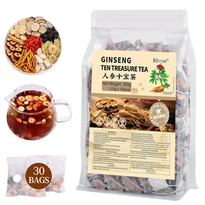 50 Bags Premium Natural Hibiscus Tea, 100% Pure Organic Hibiscus Flowers Herbal Tea, Caffeine-Free, Rich in Natural Goodness and Flavor, No Sugar, Gluten-Free, Vegan