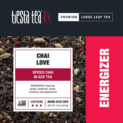Tiesta Tea Fall Medley Dry Flight Set – Assorted Herbal, Black, Chai