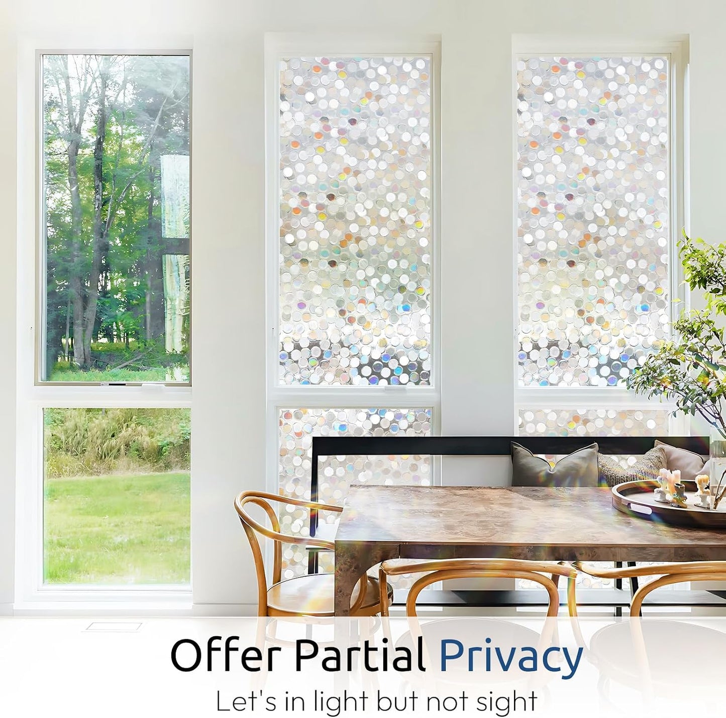 rabbitgoo Blackout Window Film Room Darkening Light Blocking 17.5" x 78.7" | Removable Static Cling without Glue, Tint & Privacy Film for Window Inside, Day & Night Sleep for Home Garage Bedroom House
