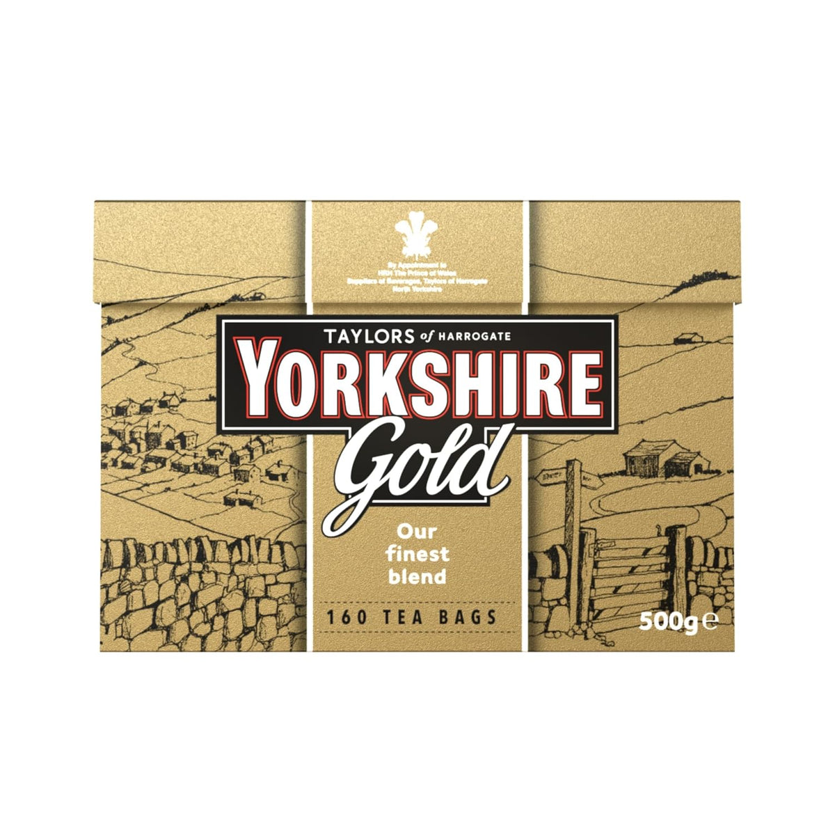 Yorkshire Tea, Gold, Black Tea Bags, 160ct (Pack of 1)