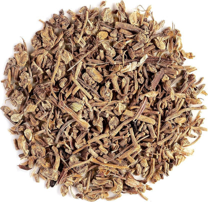 Valerian Root Tea 4 oz | Organic Valeriana officinalis | Herbal Tea for Sleep, Stress & Relaxation | No Fillers or Additives | Non-GMO, Gluten-Free, Vegan